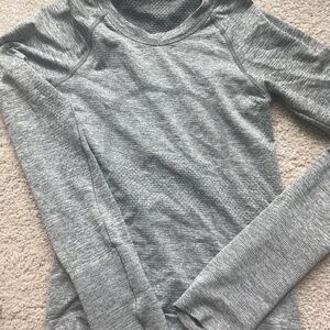 Lululemon race Length long sleeve shirt